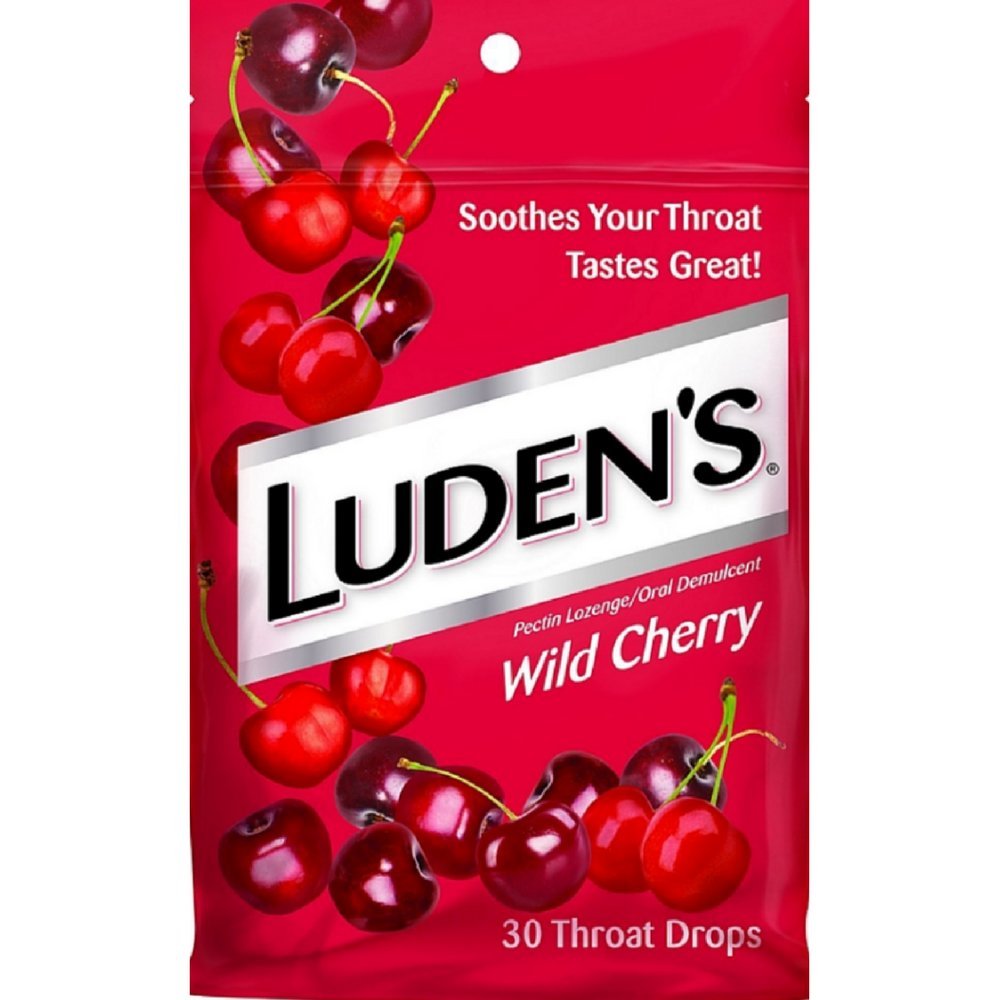 Luden's Cough Drops, Wild Cherry, 30 Drops, Red $1.27 w/Subscribe and Save