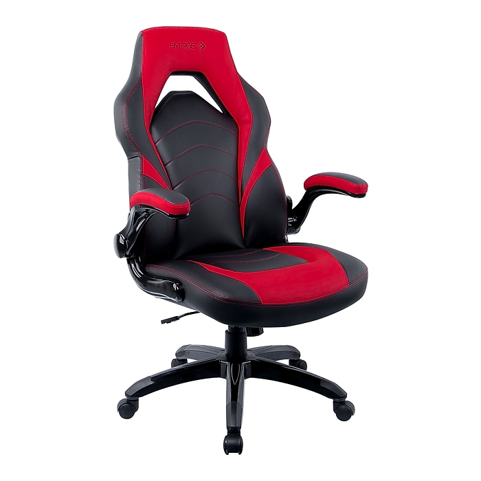 Staples Emerge Vortex Bonded Leather Gaming Chair (Various Colors)