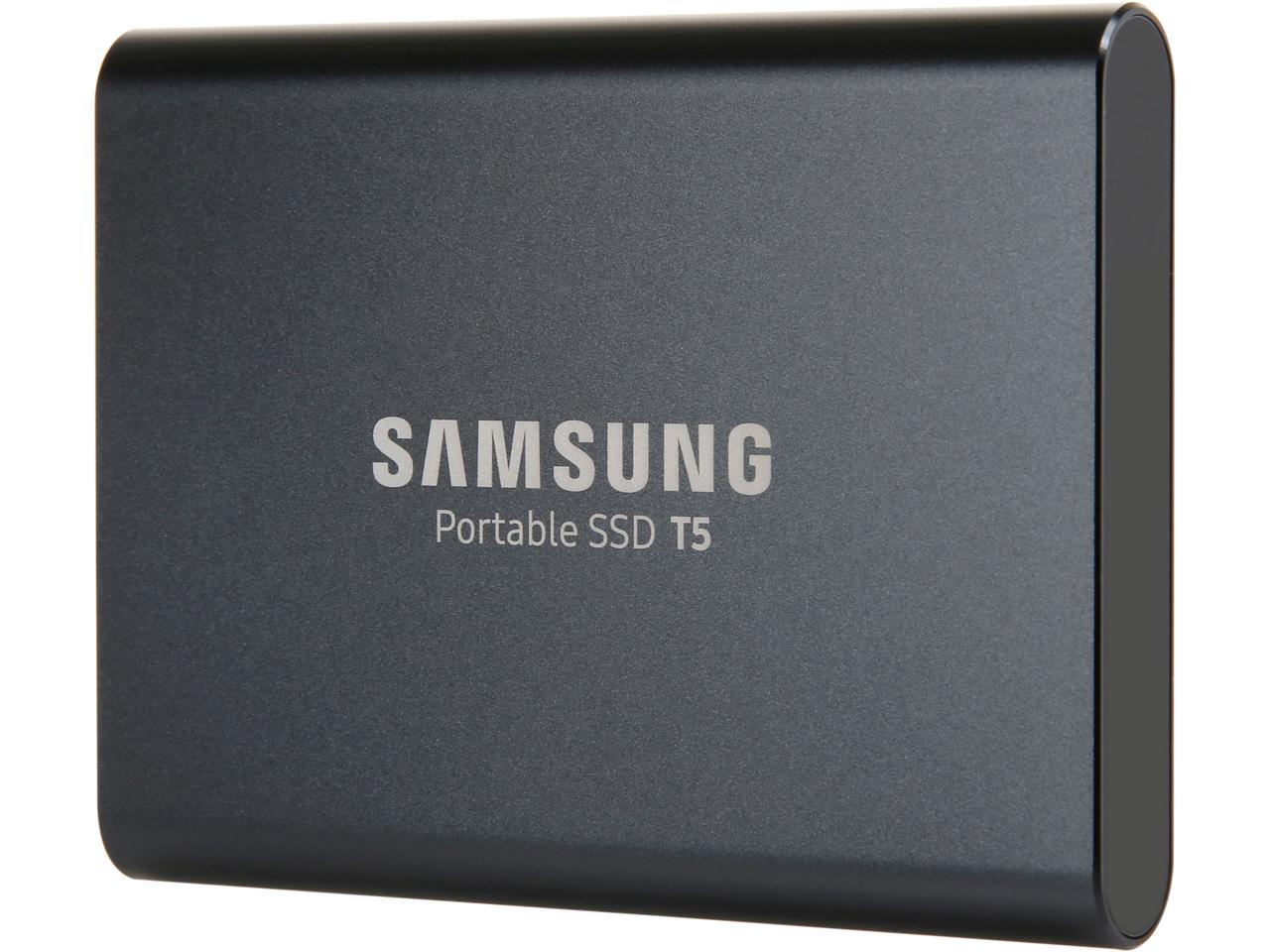 SAMSUNG T5 1TB 2.5" USB 3.1 V-NAND Portable SSD MU-PA1T0B/AM $108