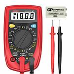 Etekcity Digital Multimeter, Amp Volt Ohm Voltage Tester Meter with Diode and Continuity Test $10.87