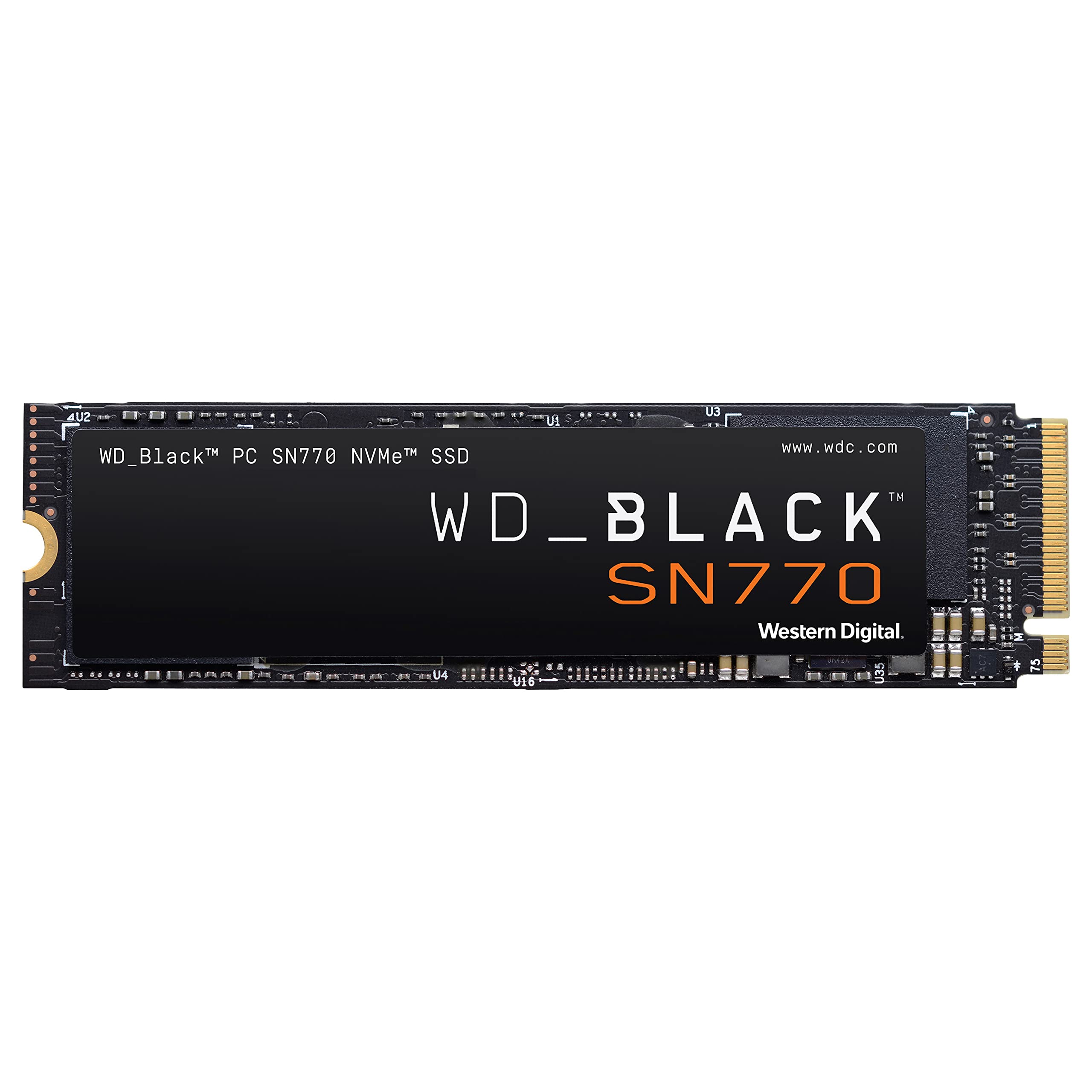WD_BLACK 1TB SN770 NVMe Internal Gaming SSD Solid State Drive - Gen4 PCIe, M.2 2280, Up to 5,150 MB/s - WDS200T3X0E $50.99