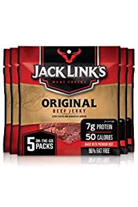 5-Pack Jack Link’s Beef Jerky On-the-Go Packs $4.56 at Amazon $4.55