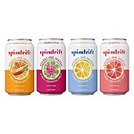 Spindrift Sparkling Water 4 Flavor Variety Pack 12 Fl Oz (Pack of 20!!) Prime Shipping $11.30
