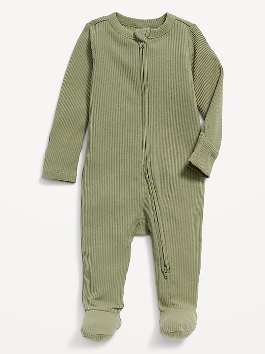 Unisex 2-Way-Zip Sleep & Play Footed One-Piece for Baby For $6.49 @ Old Navy