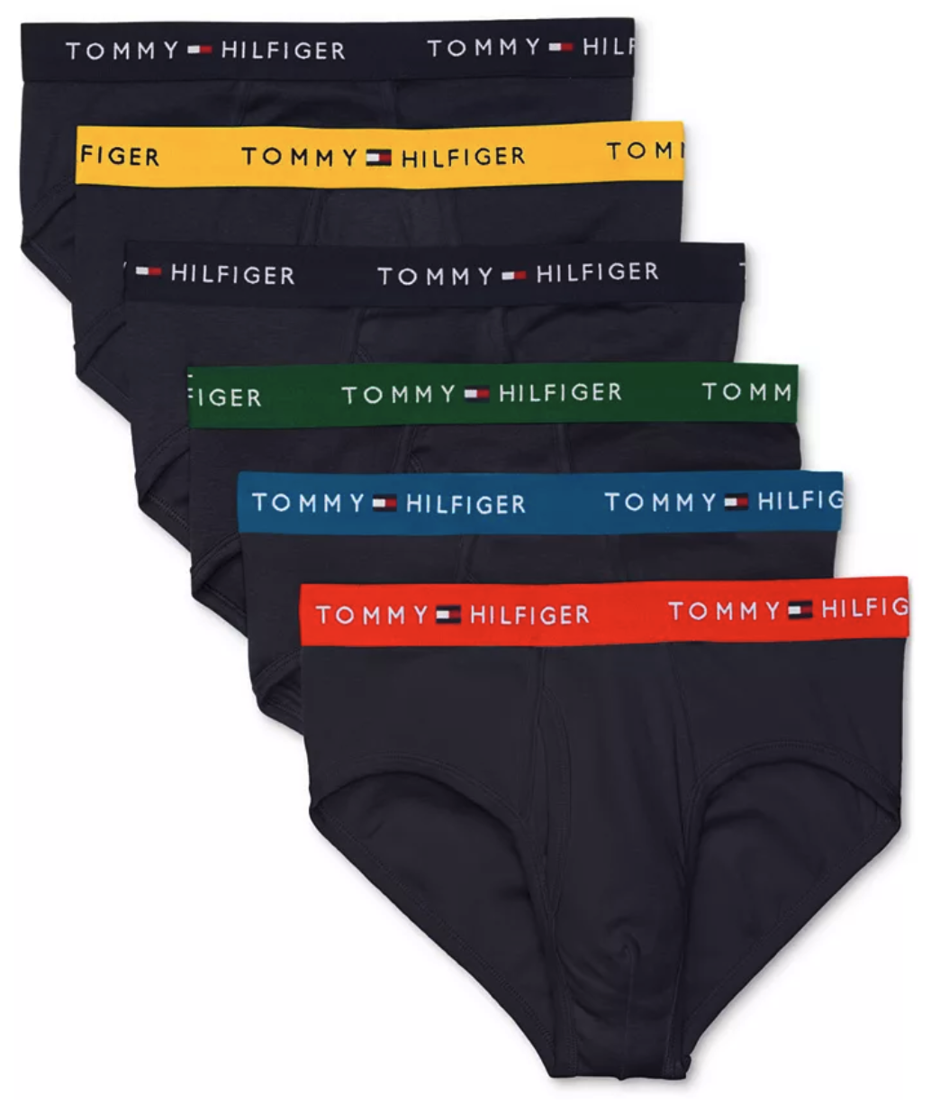 Tommy Hilfiger Men's 6-Pk Cotton Classic Briefs - $28.56 + $10 SD Cashback + Free Shipping @Macys (Desktop Only) $18.56