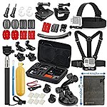 Vanwalk 40-in-one Action Camera Accessories Kit for GoPro/Sjcam at Amazon $9.99 + FS w Prime