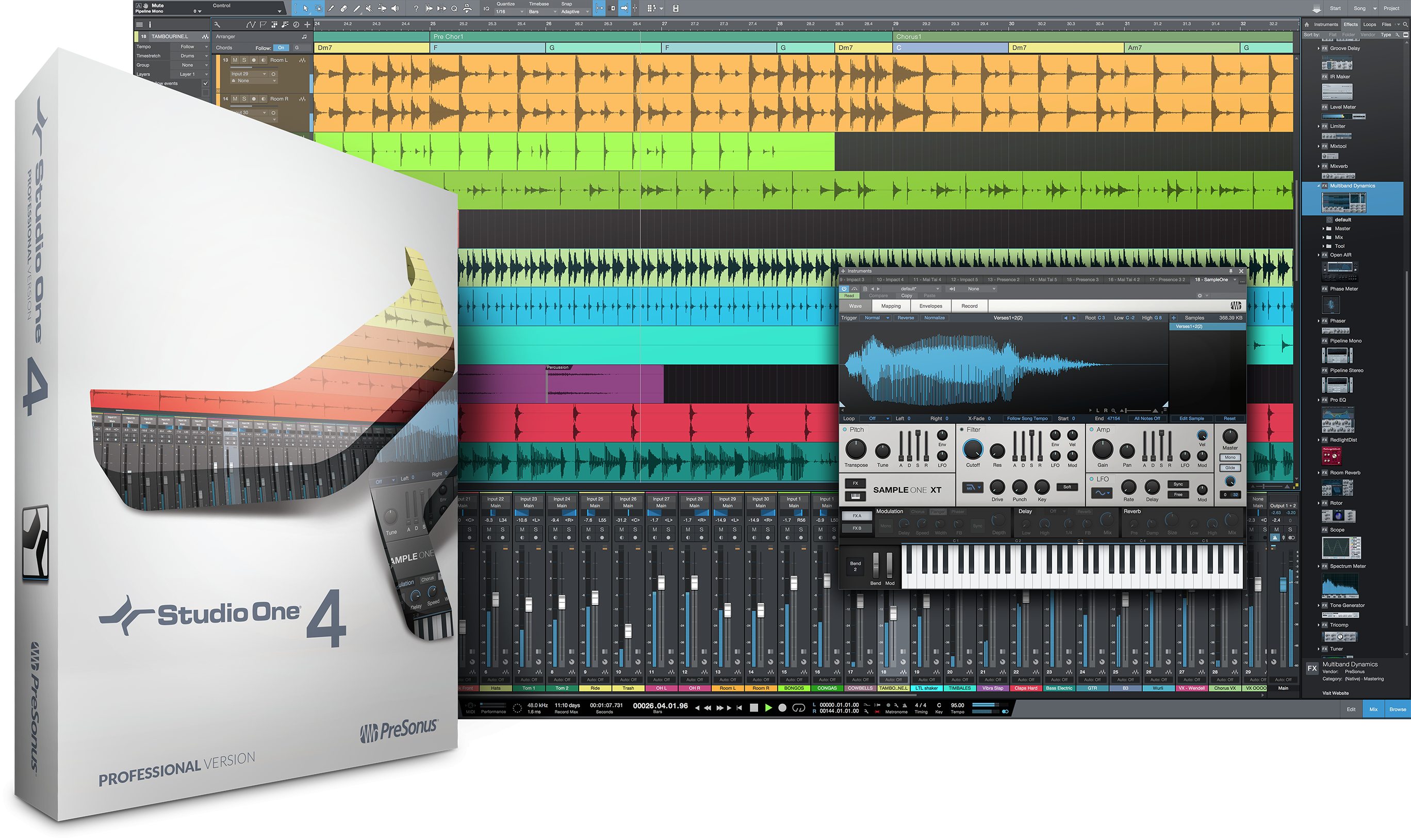PreSonus Studio One 4 Professional Recording Suite Software $199.98 - Amazon digital code
