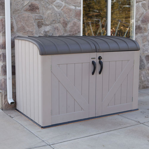lifetime horizontal shed - model 60088 - $300 @ costco
