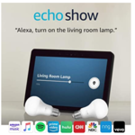 Echo Show (2nd Gen) W/ 2 Free Phillips Hue Bulbs ($149.99)