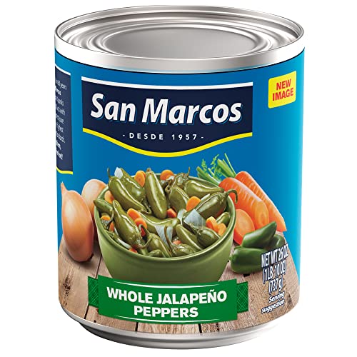 San Marcos Whole Jalapeno Peppers 26oz for $1.50 or as low as $1.34 w/5+ S&S at Amazon.