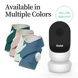 Owlet Dream Duo (Gen 2) - Smart Baby Monitor Bundle with Sock & Cam 2 HD Wifi Video - Mint