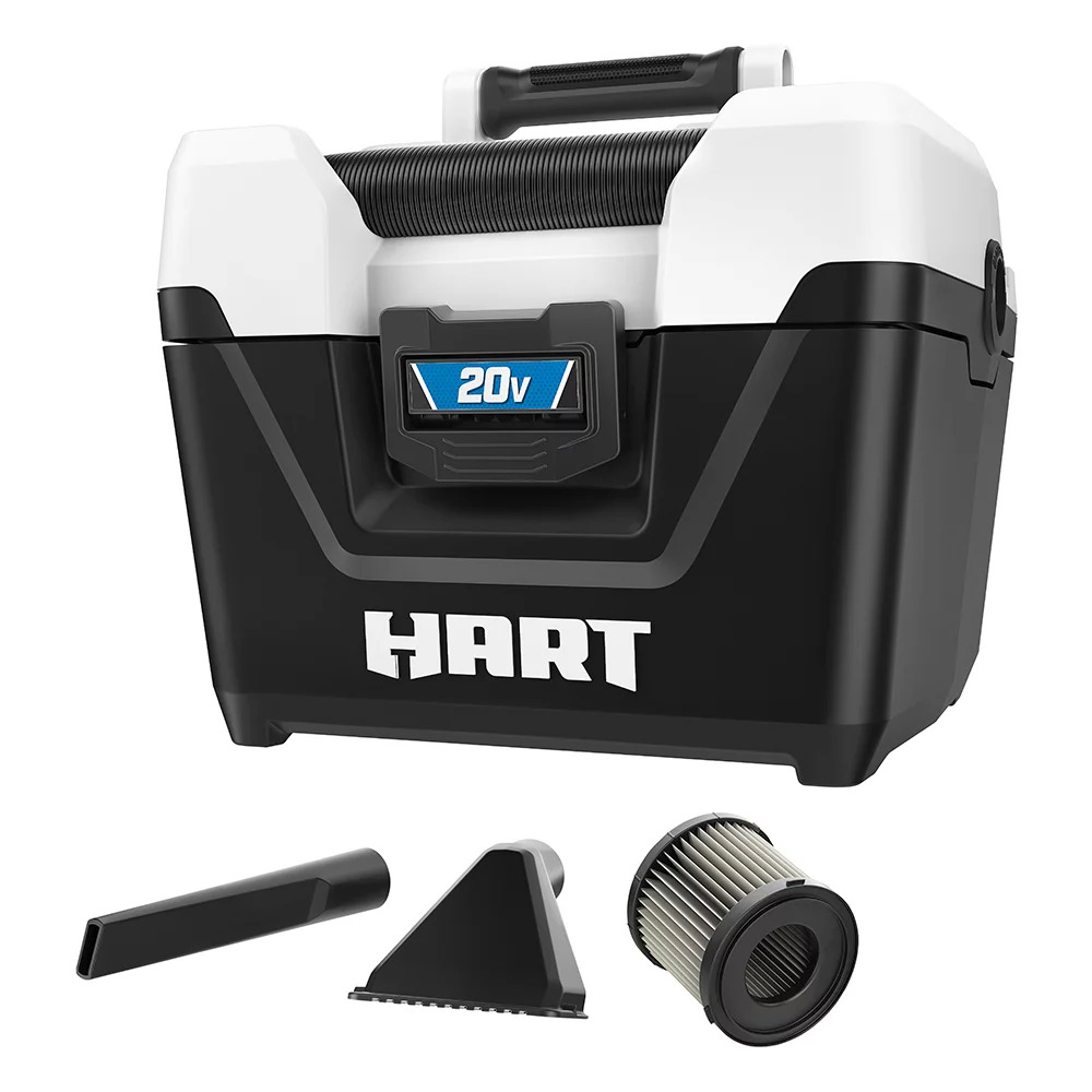 HART 20-Volt Cordless 2-Gallon Wet/Dry Vac (Battery Not Included) only $29 - was $89