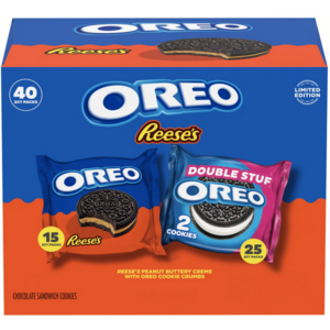 BJ's Wholesale: Reese's and Double Stuf Oreos (40 packs, 2 cookies per pack) $10.59