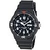 Casio Men's Quartz Day-Date Indicator Black Resin Dive Watch (Model: MRW200H-1BV) $21.92