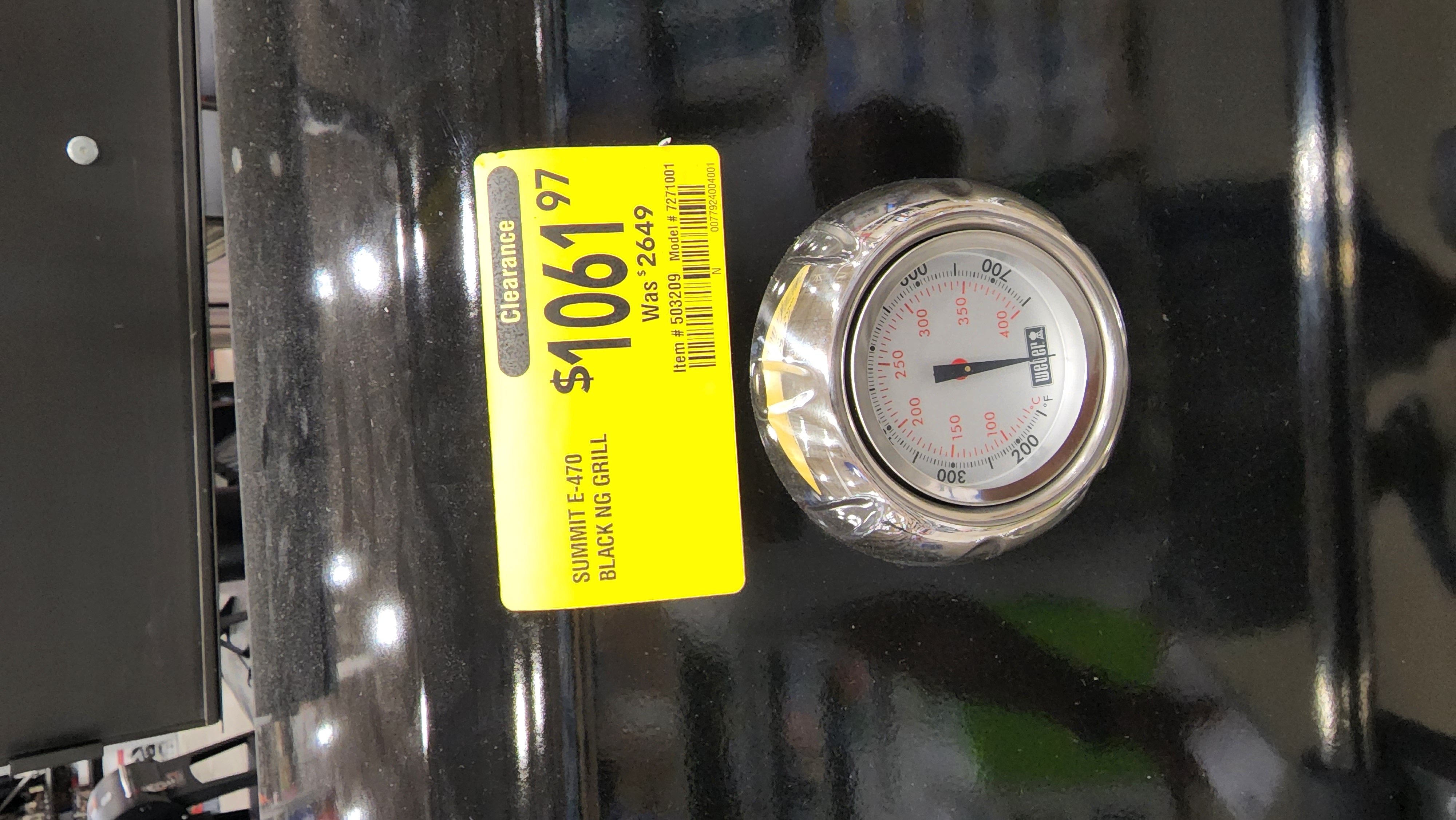 Lowes - Weber Summit E-470 YMMV $1062