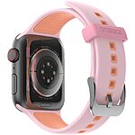 OtterBox All Day Band for Apple Watch 42mm/44mm/45mm - Pinky Promise (Light Pink/Light Orange) FS w/ Prime $9.99