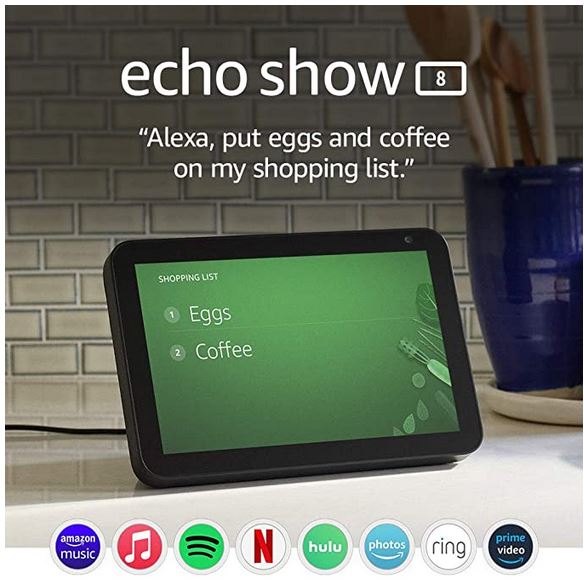 Prime Members save $40 on Echo Show 8 at $69.99