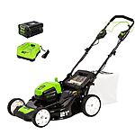 21" Greenworks 80V Self Propelled Mower w/ 5Ah Battery & Charger $398 + Free Shipping
