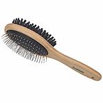 Safari Grooming Pin and Bristle Combo Dog Brush with Bamboo Handle, Large - $3.54 at Amazon + FS with Prime