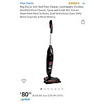 Rug Doctor Jolt Hard Floor Cleaner Cordless - $80 - Amazon