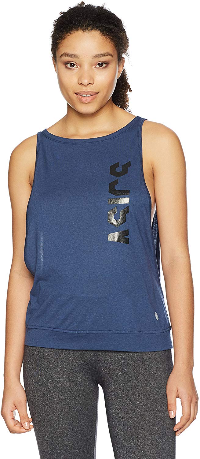 ASICS Women's Soft Touch Tank, Medium, Dark Blue - $5.40 at Amazon + FS with Prime