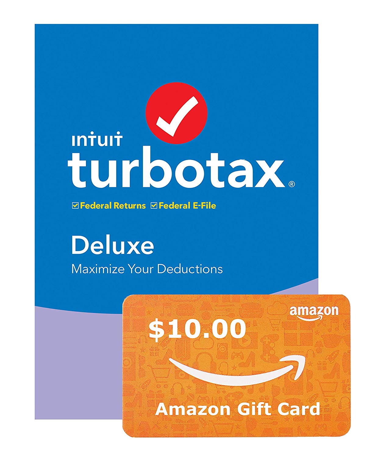 Turbotax Deluxe 2019 Tax Software 10 Amazon Gift Card Digital