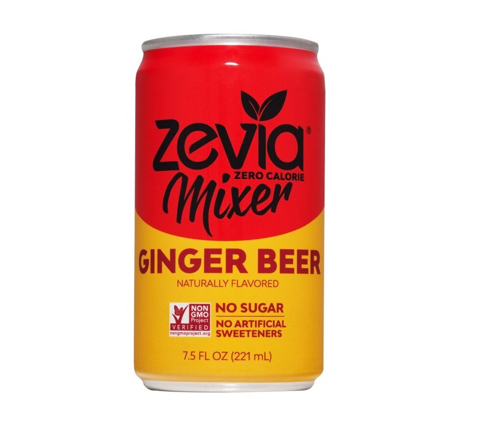 Zevia Ginger Beer, Zero Calorie Drink Mixer with Stevia Leaf Extract, 7.5 Fl Oz, Pack of 12- $7.58 at Amazon or less with subscribe and save