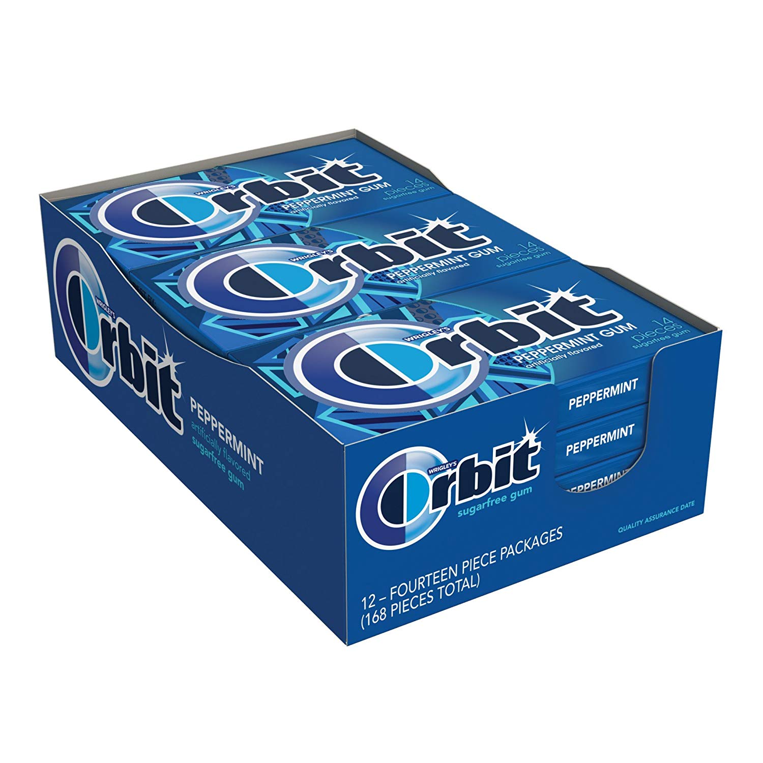 168-Piece Orbit Peppermint Gum - $5.59 at Amazon with subscribe and save (or less) $6.99