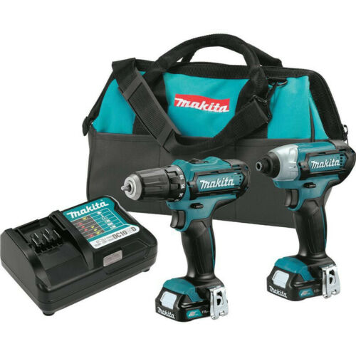 Makita CXT 12V 1/4" Impact & 3/8" Drill Driver Kit CT226-R Certified Refurb - $85.49 + Free Shipping
