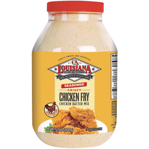 Louisiana Fish Fry Products Seasoned Crispy Chicken Fry Chicken Batter Mix, 84 oz - $7.98 at Walmart