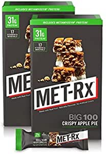 MET-Rx Apple Pie Hi-Protein bars, previously FrontPage deal on again at Amazon -- $6.94  for 2-pack = 8 bars