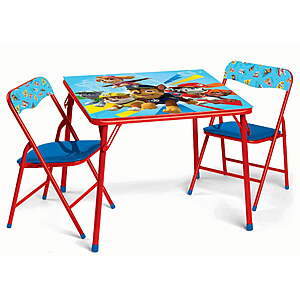 Kids Activity Table and Chairs Set (Various Designs) $24.99