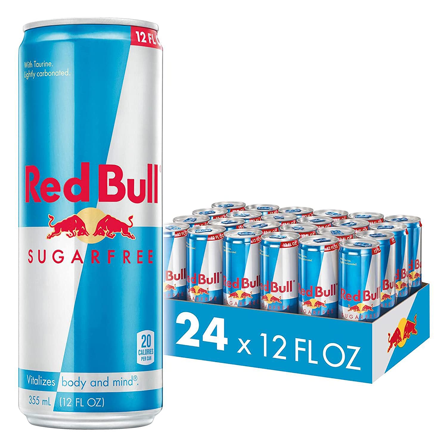 Red Bull Energy Drink, Sugar Free, 12 Fl Oz (24 Pack)Normal purchase $33.96 With S&S $32.26