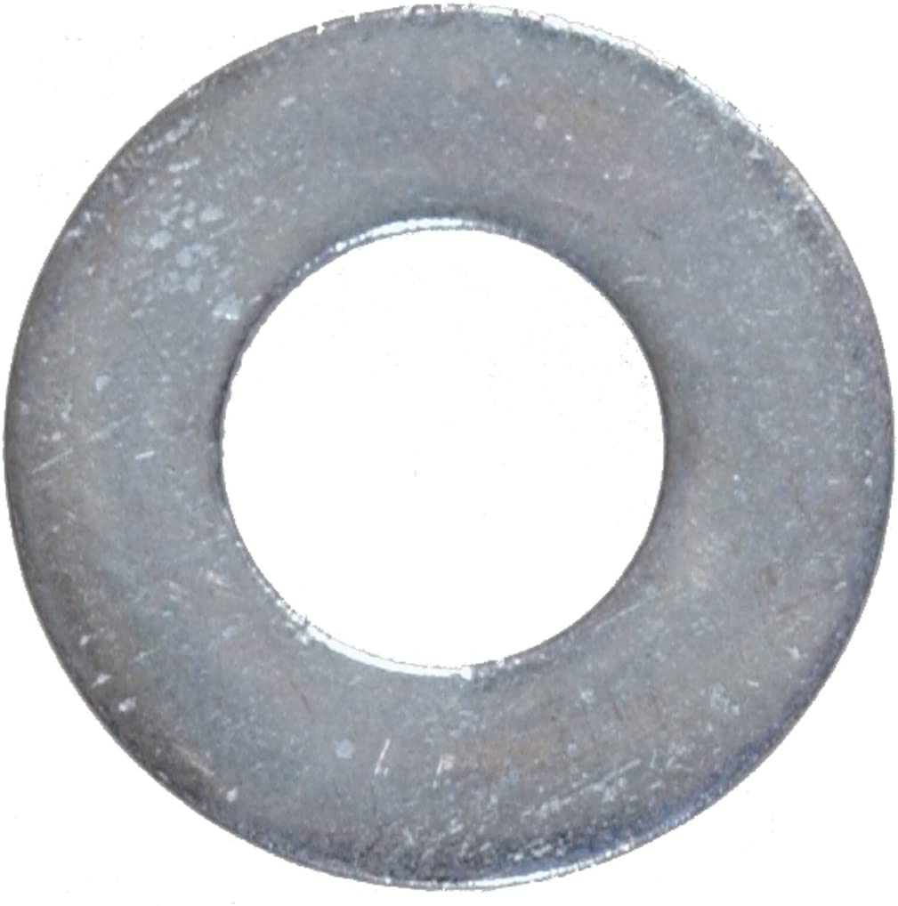 100 pack of HILLMAN FASTENER Flat Washers 1/4" 811070 USS Hot Dipped Galvanized $0.18