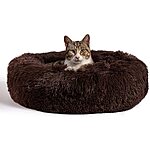 Best Friends by Sheri The Original Calming Donut Cat & Dog Bed (Small, 23"x23") $17.50