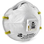 10 pack/Box 3M N95 8210V Particulate Respirator with Cool Flow Valve, Grinding, Sanding, Sawing, Sweeping, Woodworking, Dust, 10/Box  Mask $9.64