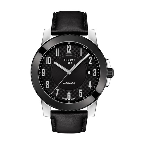 Men's Gentleman Automatic Leather Strap Watch, 44mm $189.97