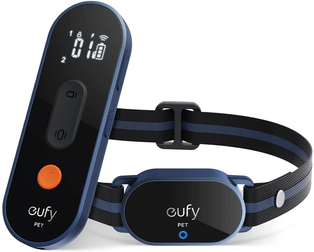 Eufy Pet Dog 3-mode E-Collar IPX7 Waterproof Rating, USB-C Rechargeable w/1000 foot range Remote $40 or 2 for $56 + Free Shipping
