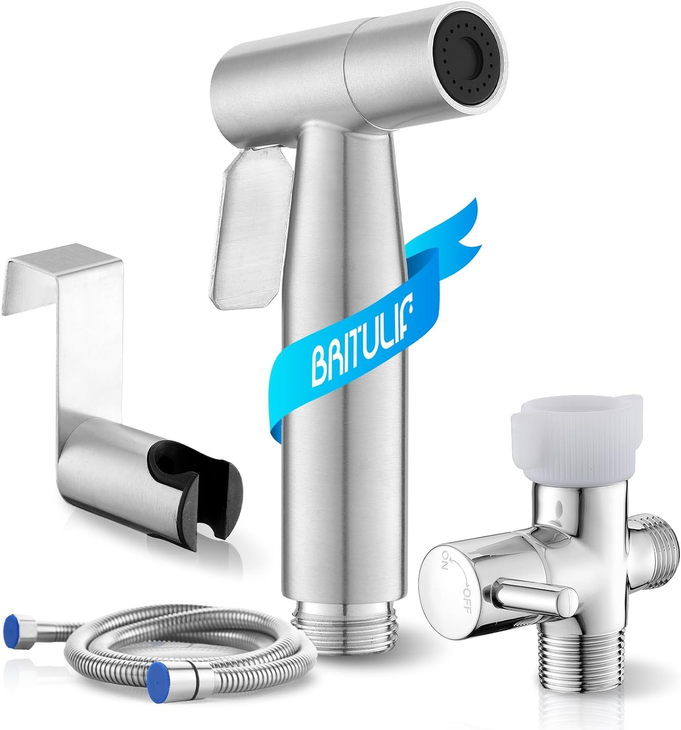 BRITULIF Handheld Bidet Sprayer for Toilet, Jet Sprayer for Toilet
