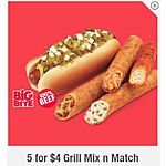 10 grill items + Haagen Dazs pint (or others) for $8 with App @ 7-Eleven