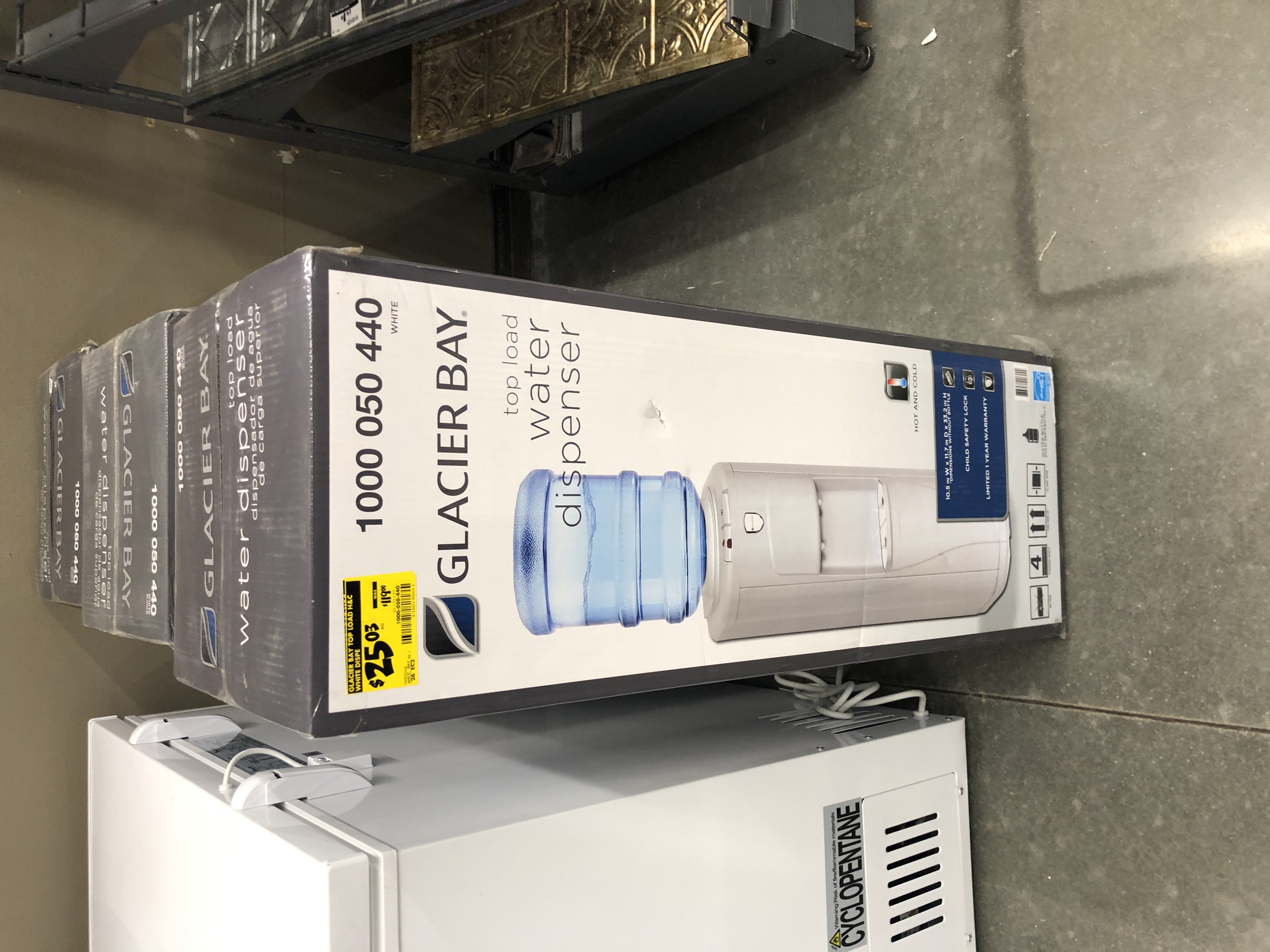 Glacier Bay Hot & Cold Water Dispenser $25.03 @ Home Depot B&M Clearance (YMMV)