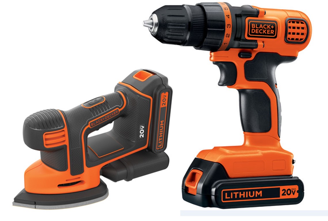Black+Decker 20V Max Cordless Drill & Mouse Sander Combo Kit $35 (BCK202C1KWM) at Walmart IN-STORE ONLY YMMV