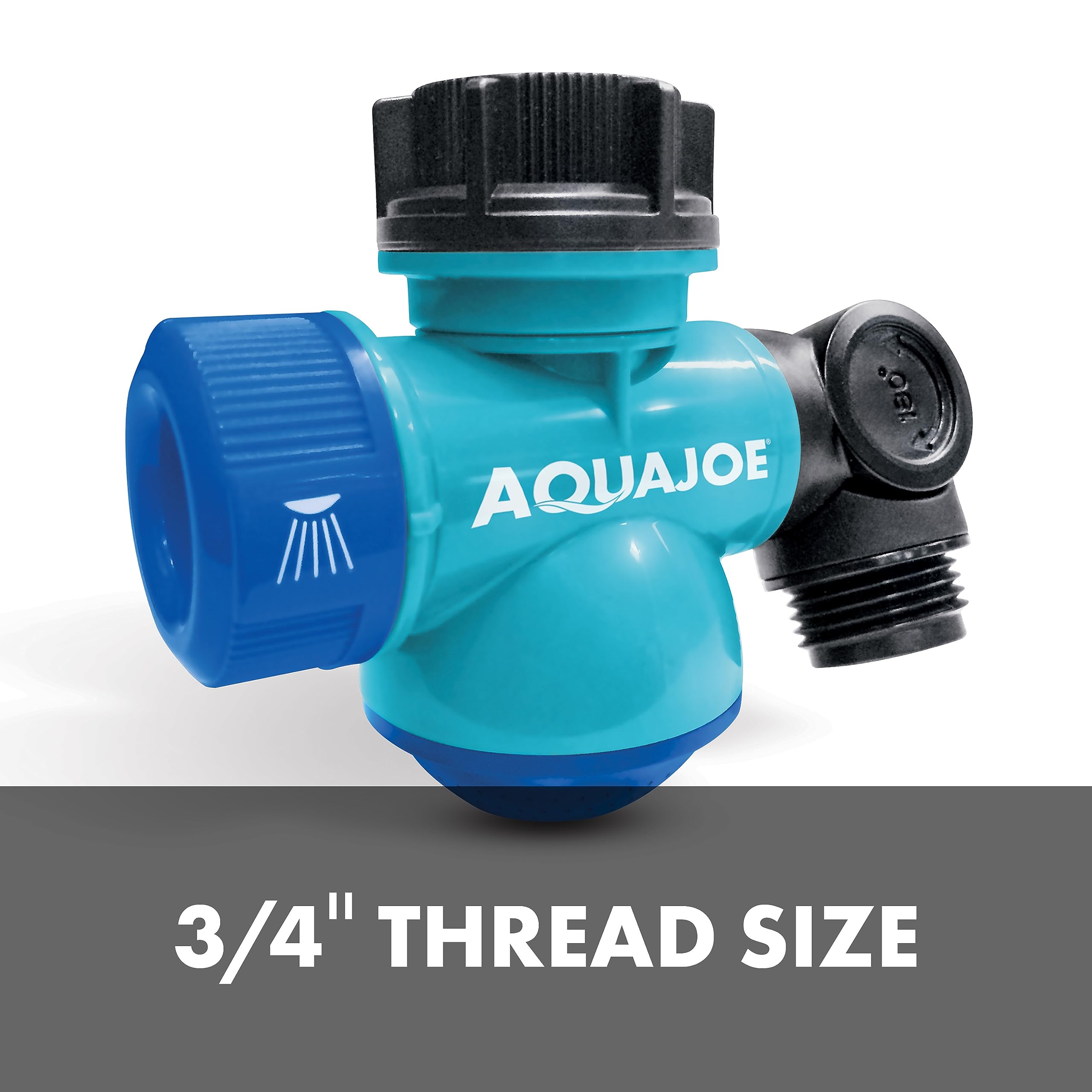 Aqua Joe SJI-MFGA1 Multi-Function Outdoor Faucet and Garden Hose Tap Connector $4.97
