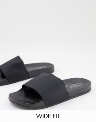 Truffle Collection Leather Slides - $4