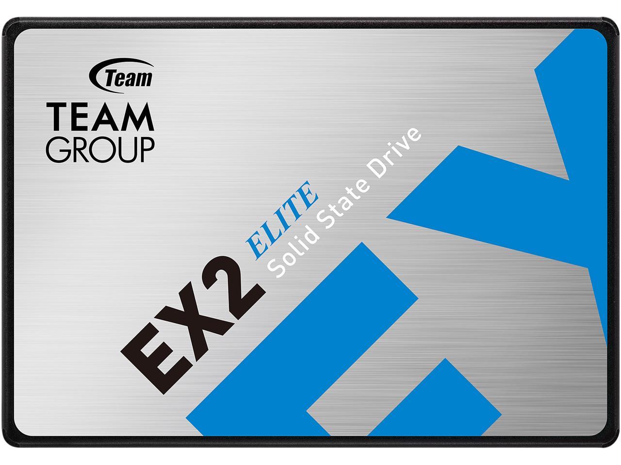 512GB Team Group EX2 2.5" SSD @Newegg $46 $46.99