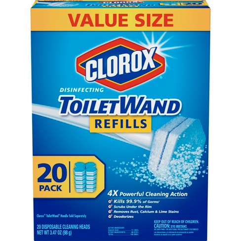 Clorox ToiletWand Refills ~ 20 count ~ $7.79 @ Target