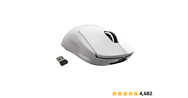 Logitech G PRO X SUPERLIGHT Wireless Gaming Mouse, Ultra-Lightweight, HERO 25K Sensor, 25,600 DPI, 5 Programmable Buttons, Long Battery Life, Compatible with PC / Mac - W - $139.99