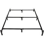 Amazon Basics Metal Bed Frame, 9-Leg Base for Box Spring and Mattress, King, Tool-Free Easy Assembly, Black, 79.5&quot; L x 76&quot; W x 7&quot; H $53.47