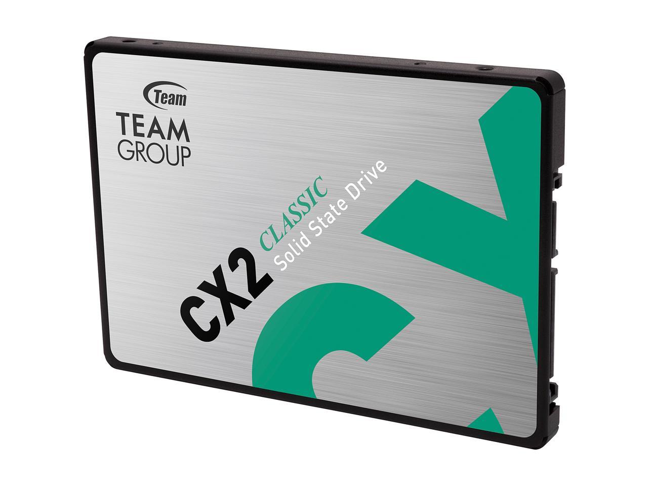 Team Group CX2 2.5" 1TB SATA III 3D NAND Internal Solid State Drive $60.99