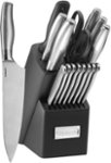 Cuisinart - 17 PC Artiste Knife Block Set - Silver $59.98